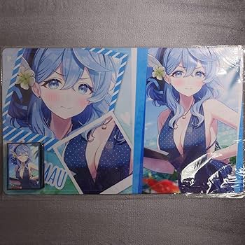 α1 ぽこべぇ&アイス&さらし風水着 風真いろは スリーブ&プレイマット 風真いろは 活動1周年記念 – hololive production official shop